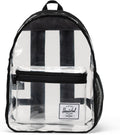 Stylish Clear/Black Classic Backpack - Perfect for Travel, Work, and Leisure - 20L Capacity