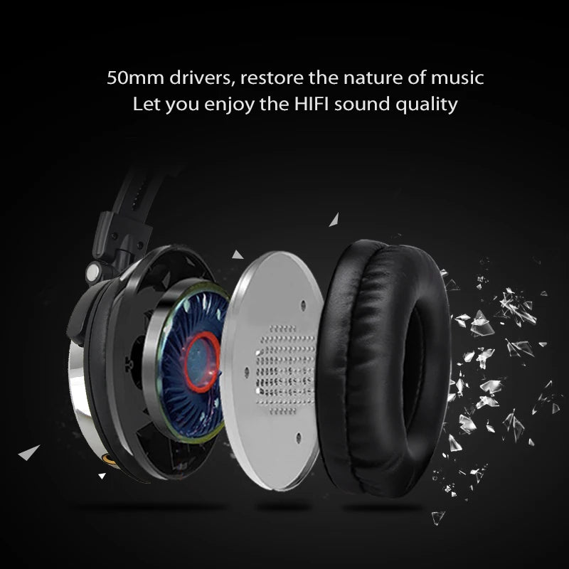 Experience Superior Sound Quality with Over Ear Hi-Fi Studio DJ Headphones – Perfect for Music, Gaming, and More!