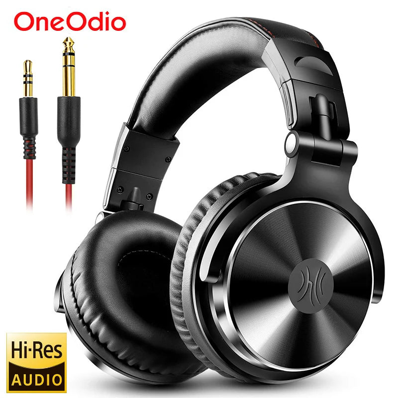 Experience Superior Sound Quality with Over Ear Hi-Fi Studio DJ Headphones – Perfect for Music, Gaming, and More!